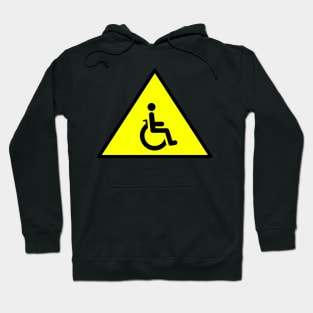 Wheelchair symbol Hoodie